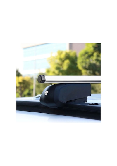 Universal Boldbar Ara Atkı Gri- Bold Bar V2 L 127 Cm, Metal Kilit, 2 Parça