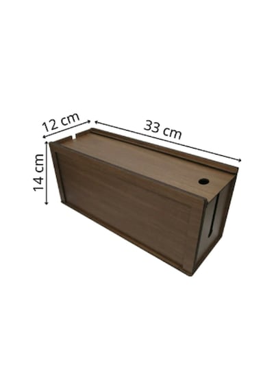 Aswood Ahşap Kablo Düzenleyici Organizer