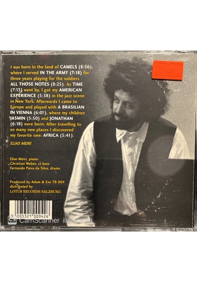 Plak Değildir Cd Dir Cd Elias Meiri Piano Forte Cd
