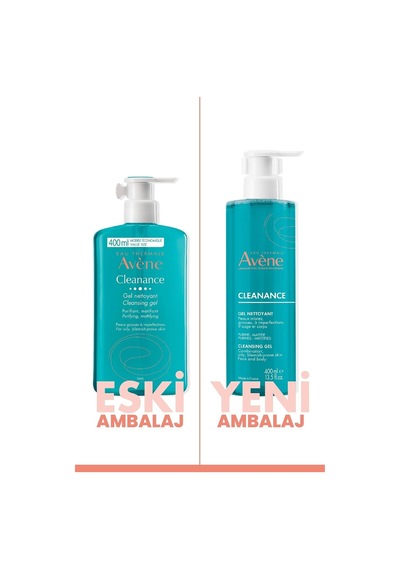 Lexroo Eau Thermale Cleanance Yağlı Ve Akneye Eğilimli Ciltler Için Matlaştırıcı Temizleme Jeli 400