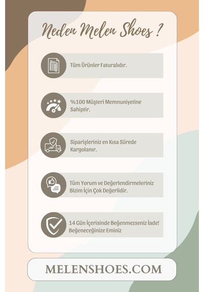 Melen Shoes Panache Suni Bej Kadın Bağcıklı Ve Fermuarlı Çizme Bej