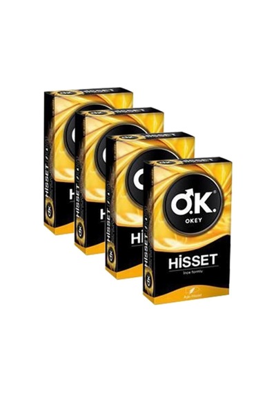 Hisset 4 Paket 40 Adet Prezervatif