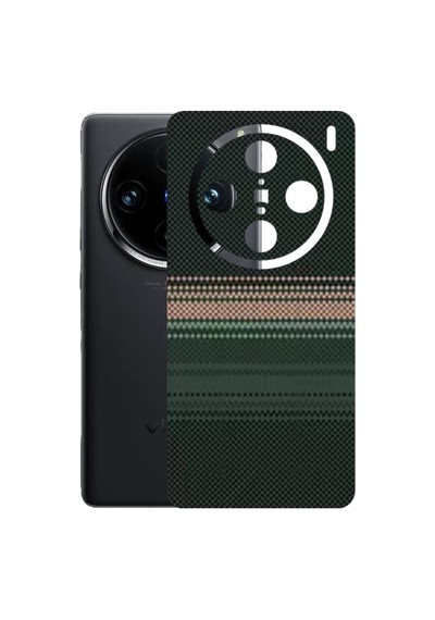 Kapps Vivo X100 Pro İle Uyumlu Rainbow Serisi Premium Arka Kapak Kaplama Kenarlar Yoktur 44626946