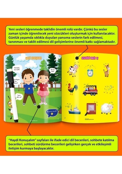 Konuşturan Kitap Yaz Sil Serisi