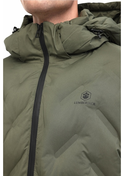 Lumberjack Ml Henry Coat 25n17 5pr Haki Erkek Kısa Kaban 000000000102022978 Haki