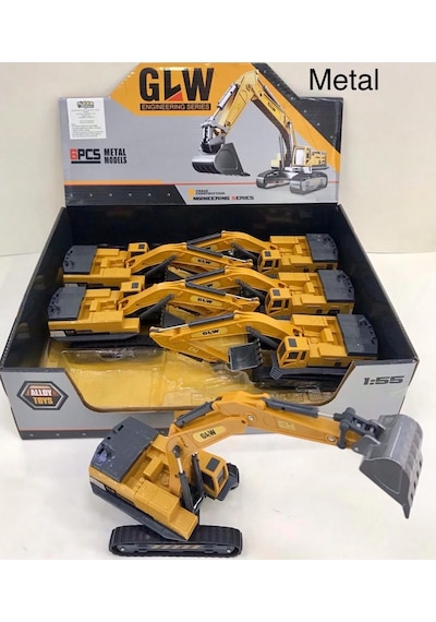 Dozer İş Makinası Oyuncak Kepçe 15cm Ekskavatör