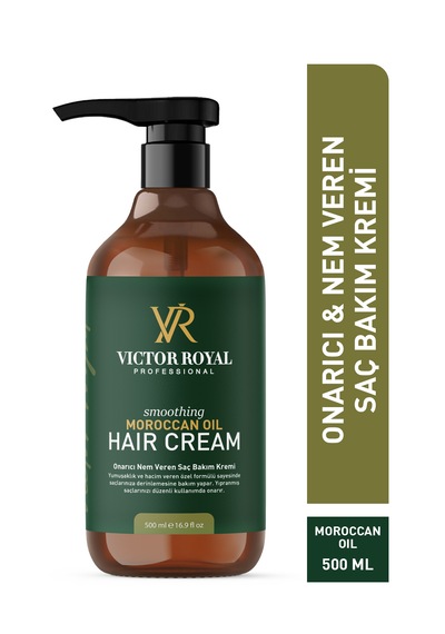 Victor Royal Argan Yağlı Onarıcı Nem Veren Saç Bakım Kremi 500 Ml