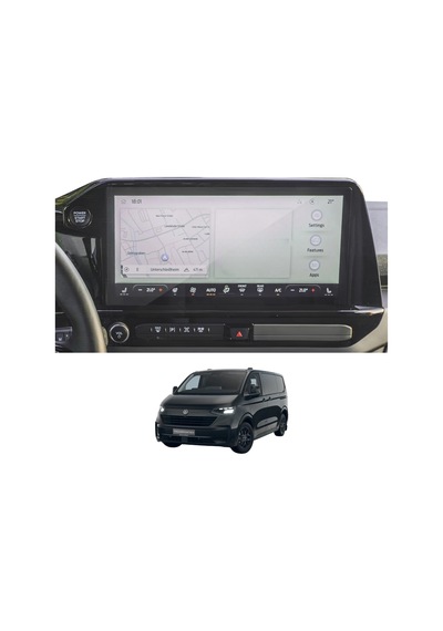 Volkswagen Transporter T7 2025 Yeni Kasa Multimedya Uyumlu Nano Ekran Koruyucu