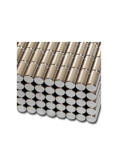 5 X 10 Mm Yuvarlak Neodyum Mıknatıs - 10 Adet