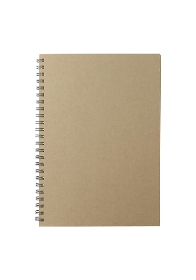 Muji Kraft Paper Monthly Planner Tarihsiz Ajanda Krem
