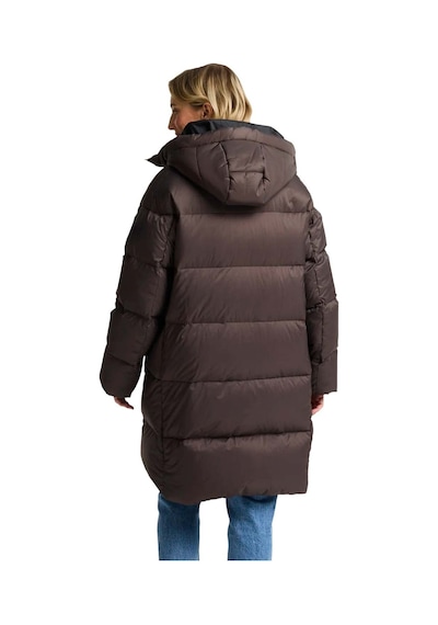 Jack Wolfskın Jack Wolfskin Icy Hill Coat Rds Kadın Kahverengi Outdoor Ceketi D0108 Kahve