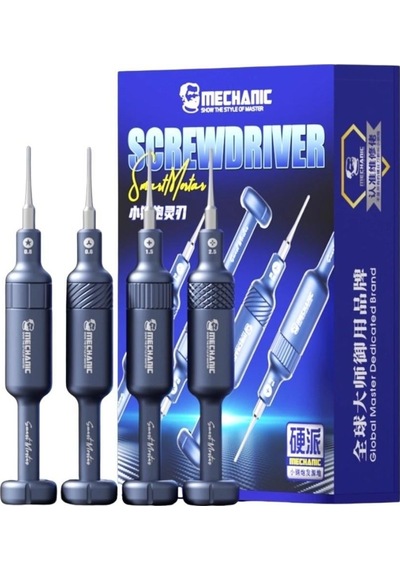 Mechanic Smart Mortar Hassas Tornavida Seti 4'lü 0.6 0.8 1.5 2.5