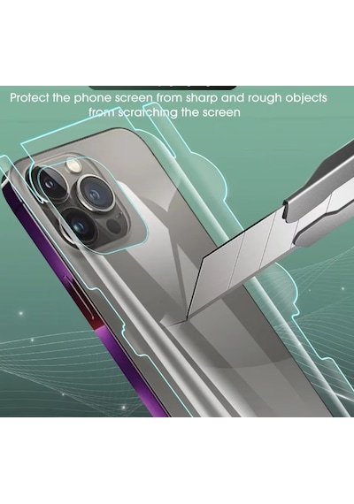 Honor Magic8 Pro Uyumlu 360 Derece Arka Hidrojel Film Koruma Body Jelatin