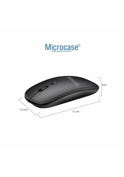 Microcase Huawei Matepad 11.5 S 2026 İle Uyumlu Bluetooth Klavye Tr Sticker + Bluetooth Mouse + Tablet Standı - Al2765