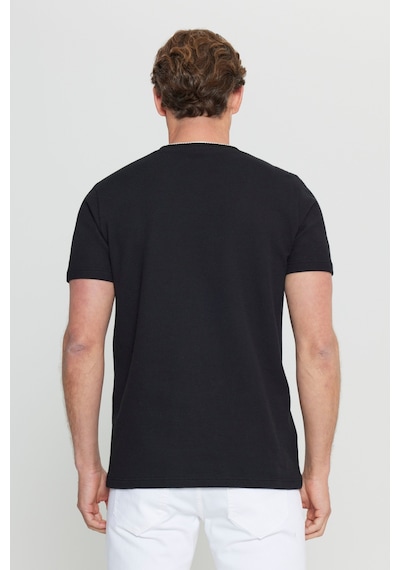 Altınyıldız Classıcs Erkek Sıyah Pamuklu Slim Fit Dar Kesim Polo Yaka Jakarlı Esnek Tişört SIYAH Altınyıldız Classıcs Erkek Sıyah Pamuklu Slim Fit Dar Kesim Polo Yaka Jakarlı Esnek Tişört SIYAH