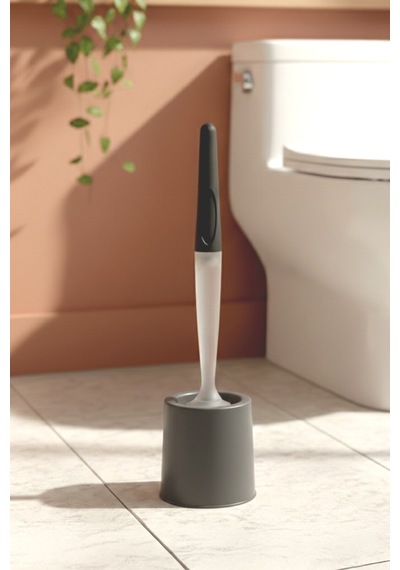 Banyo,tuvalet,klozet Temizleme Fırçası Gri