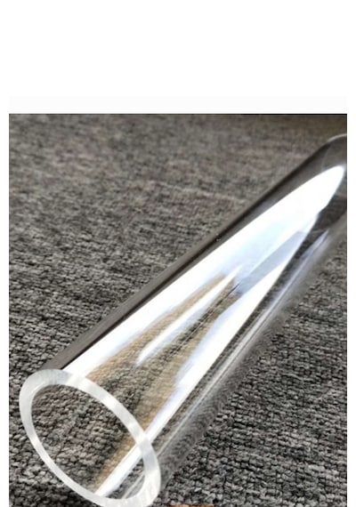 Pleksi Şeffaf Boru 110 Mm Dış Çap 100 Mm İç Çap----50 Cm Boy