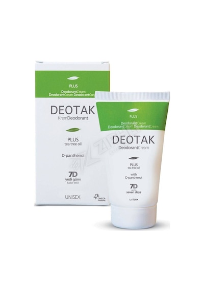 4 Adet Deotak Deo Plus Krem 35 Ml