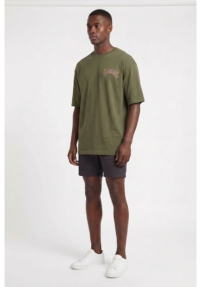 Blow Up Future Gen Distance Oversize Erkek T-shirt 141290 Haki