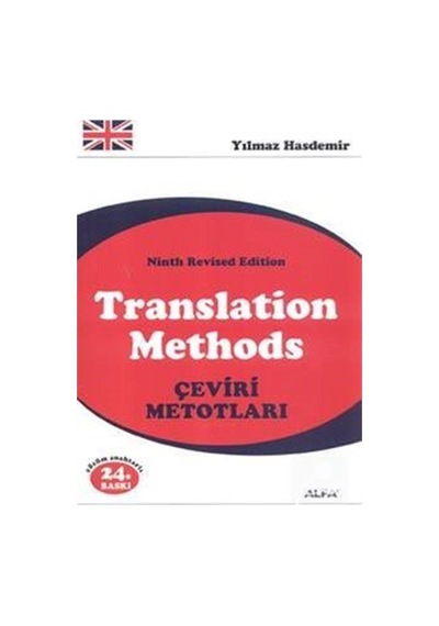 Translation Methods - Çeviri Metotları - Y. Hasdemir - Alfa Yayıncılık