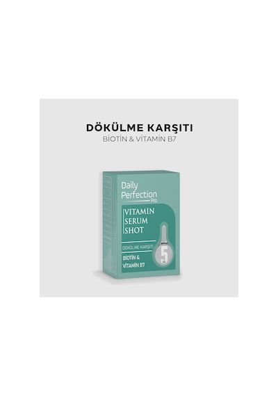 Daily Perfection Pro Vitamin Shot No:5 Dökülme Karşıtı Serum 2 x 6 ML