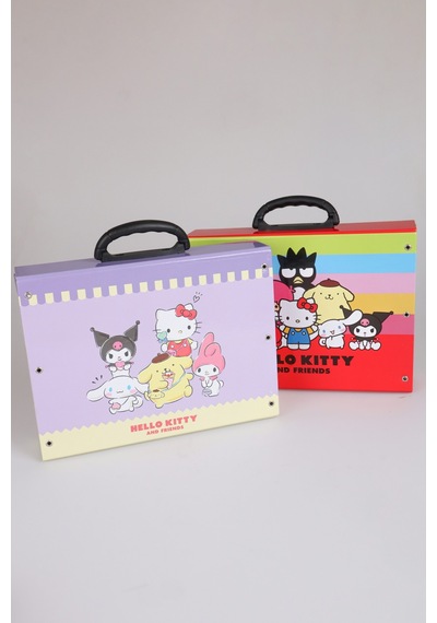 X Dekomus Lisanslı "happy Friends Collection" Hello Kitty Saplı Çanta Tekli Altın