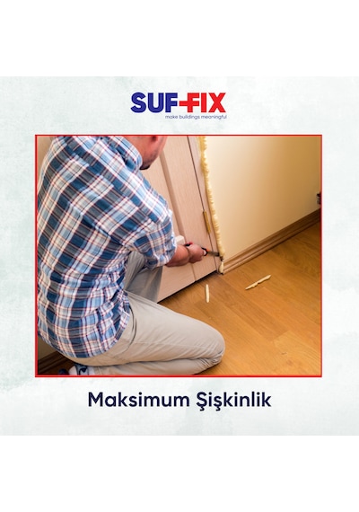 Suf-fix 900 Tabancalı Pu Montaj Köpüğü 750ml 3 Adet Kontrollü Genleşen Usta Köpüğü