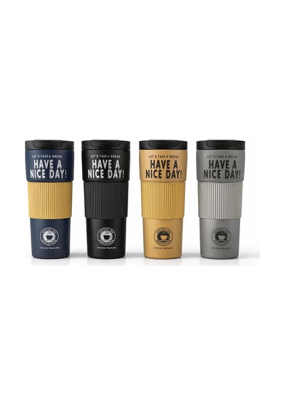 600 Ml Paslanmaz Çelik Termos Mug Bardak Diğer