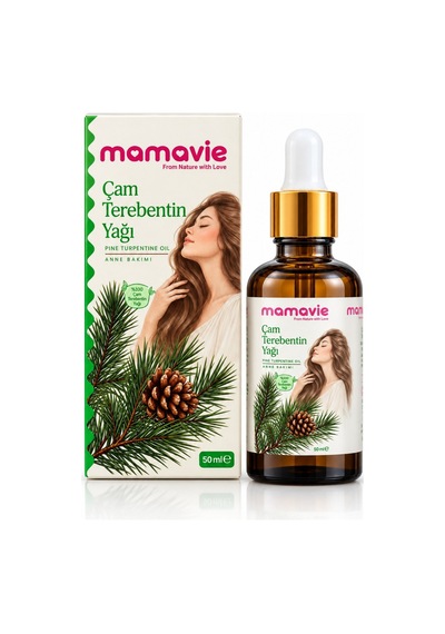 %100 Çam Terebentin Yağı 50 Ml Bitkisel Saç Bakım Yağı, Saç Dipleri Ve Saç Derisi Bakımı - 937409324