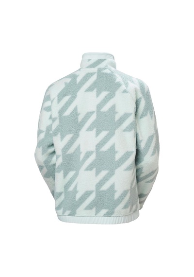 Helly Hansen W Imperıal Prınted Pıle Snap Mont Icicle
