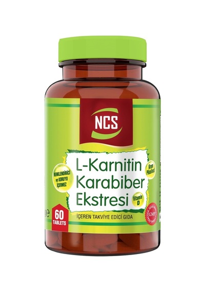 Ncs Karabiber Extreli L-Karnitin 60 Tablet