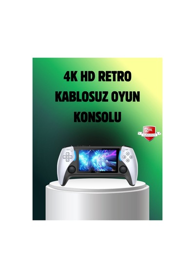 Şarjlı 4 Saat Oyun Süreli Tv Bağlantılı Retro Oyun Konsolu - Hs08374971-4954 Renkli