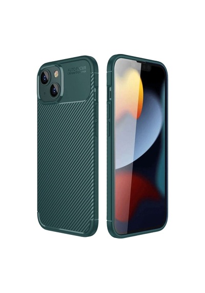 Apple İphone 14 Kılıf Auto Focus Karbon Kapak
