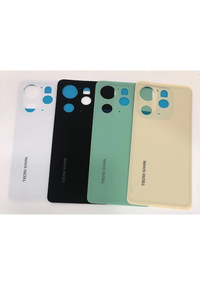 Tecno Spark 20 Pro Kj6 Arka Kapak Pil Kapağı - Beyaz
