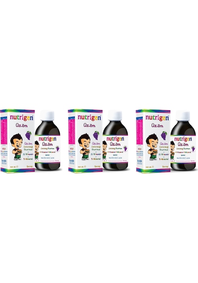 Nutrigen Üzüm Şurup 200 Ml 3 Adet
