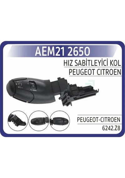 Hız Sabitleme Cruıse Kontrol Kolu Peugeot P207-p307-p308-p407-p3008-partner - P5008-citroen C2-c3-c4 - C5-c8