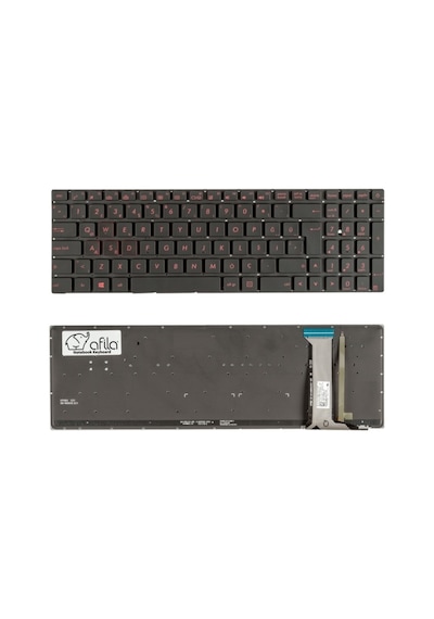 Asus Uyumlu G741, G741Jk, G741Jm, G741Jw Notebook Klavyesi (Siyah) - 545506493