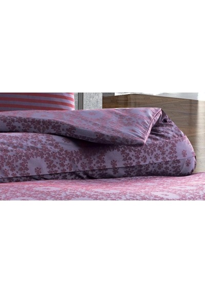 Jardin Bambu Jakar Kumaş Bordo Çift Kişilik Nevresim Takımı 6 Prç. - 901 Bordo