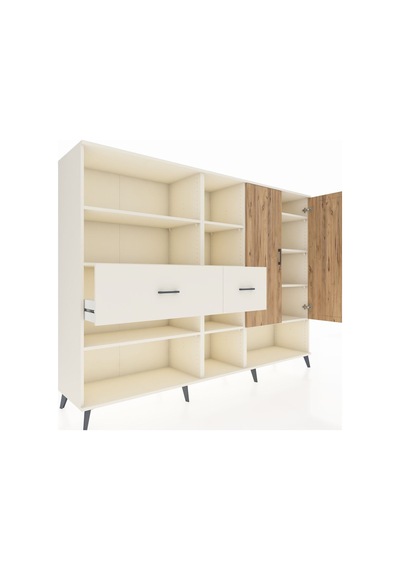 Hyperion Dolap 10 Raflı 2 Çekmeceli 2 Kapaklı 220x44x163 Aytaşı-ç Aytaşı-çam/aytaşı Hyperion Dolap 10 Raflı 2 Çekmeceli 2 Kapaklı 220x44x163 Aytaşı-ç Aytaşı-çam/aytaşı