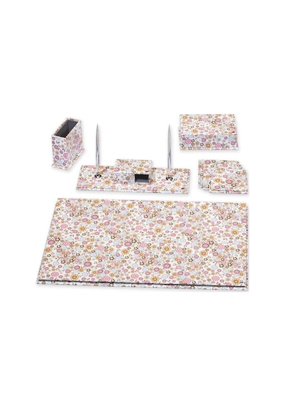 Tabac 7850-340 Multicolor Çiçek Suni Deri Sümen Takımı
