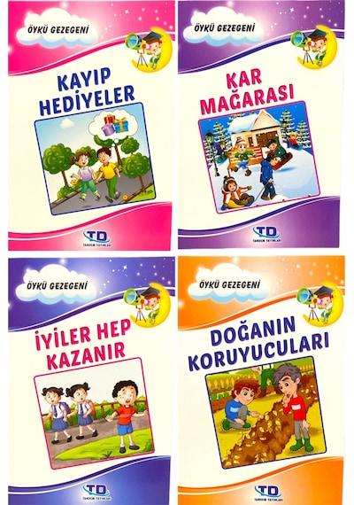 Öykü Gezegeni Çocuk Kitapları 8 Kitap 3. Ve 4.sınıflar Bilgilendirici Ve Eğitici Kutulu