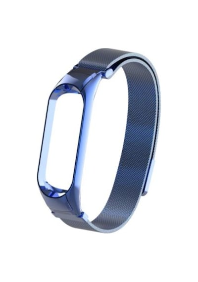 Xiaomi Mi Band 5 Mi Band 6 Tme Metal Hasır Kordon Kayış