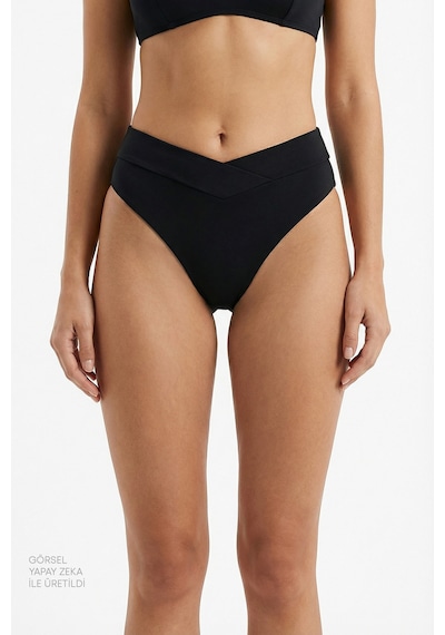 Penti Siyah V Slip Bikini Altı