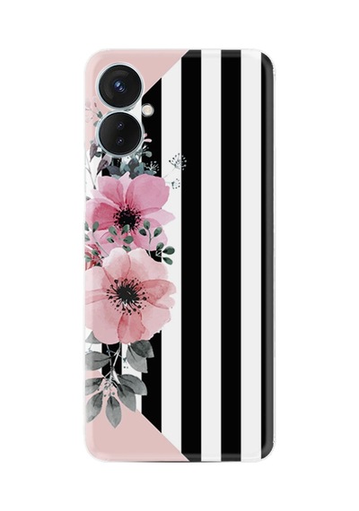 Tecno Camon 19 Neo Kılıf Resimli Desenli Baskılı Silikon Flowers 4 1390