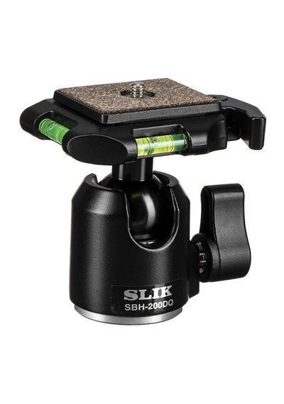 Slik Sbh-200dq Kompakt Ballhead Su Terazili Tripod Başlığı 0-5 G