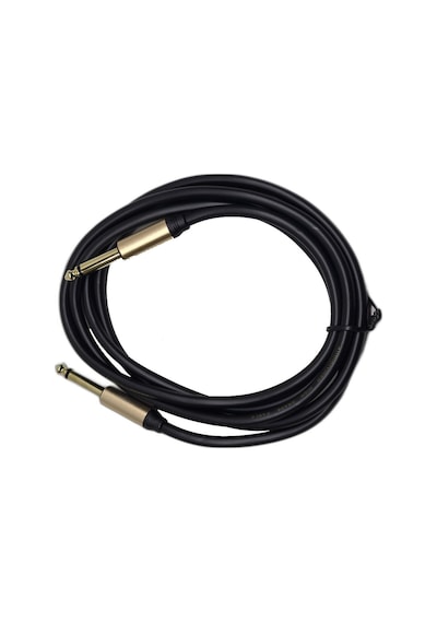 1.8 Metre 6.35 Mm To 6.35 Mm Ses Kablosu - Stereo Çivi Jak Enstrüman Ve Amfi Bağlantı Kablosu