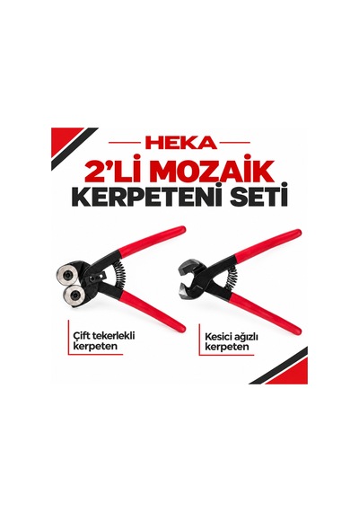 Cam Mozaik Kerpeteni Set Kırma Ve Kesme Alman Malı - 922260174