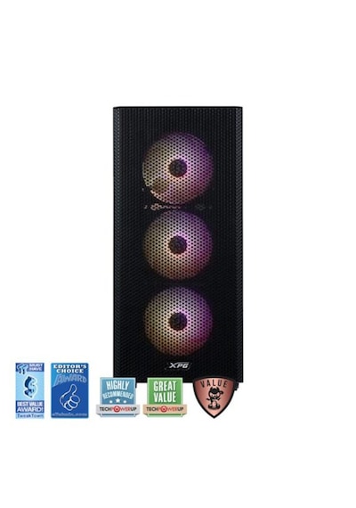 Xpg Valor Mesh Rgb Siyah Mid Tower 650w 80+ Bronze Gaming Kasa