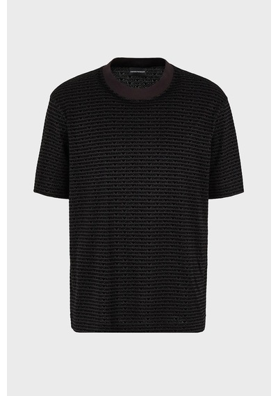 Emporio Armani Erkek T Shirt 6d1td5 1josz 0999 Siyah Siyah