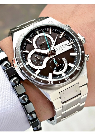 Jg. Polo Clup Jpc.1125 S03 Erkek Kol Saati Gri